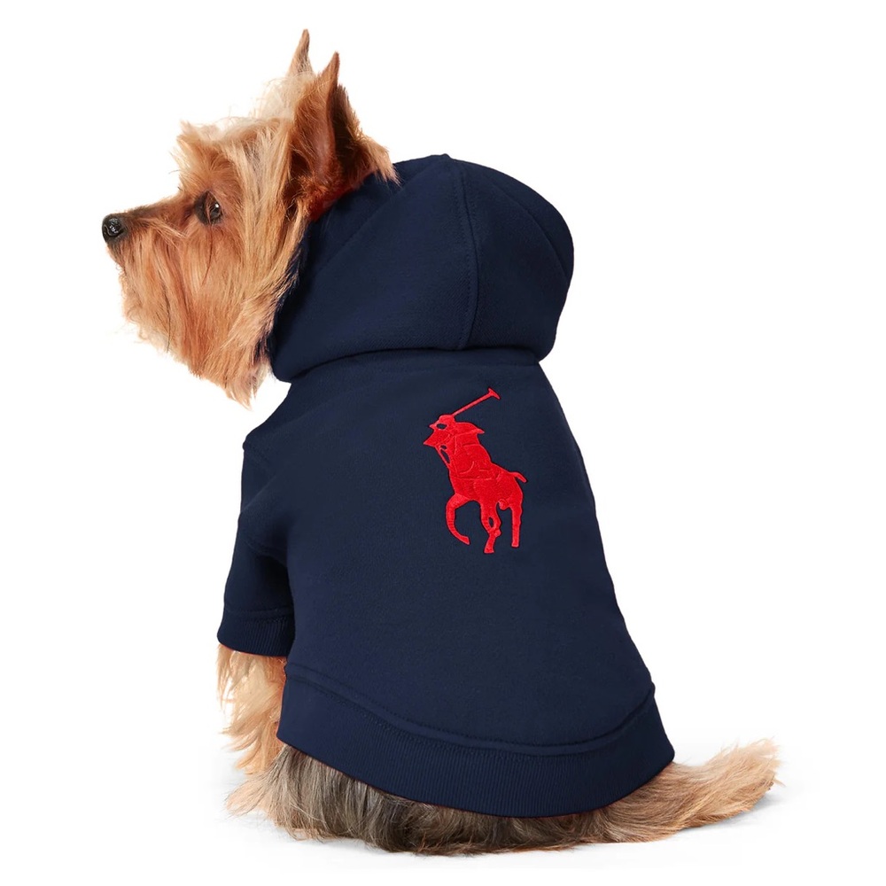 Polo by Ralph Lauren Navy Dog Hoodie